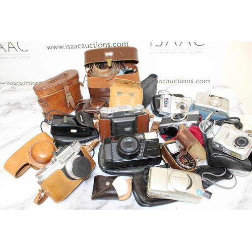 150 - Quantity Of Camera/ Binoculars/ Etc (Untested)
Cased Military Binoculars included.