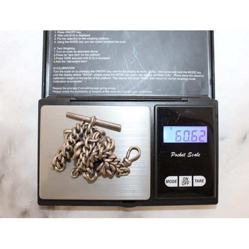 585 - Silver Hallmarked Chain Weight-60.62g