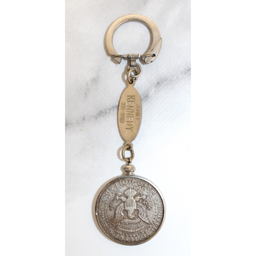 369 - 1964 USA Half Dollar Coin Key Ring