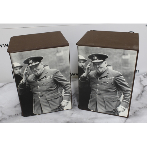 163 - Folio Society  - Winston S Churchill - The Second World War - 6 Editions across 2 Cases.