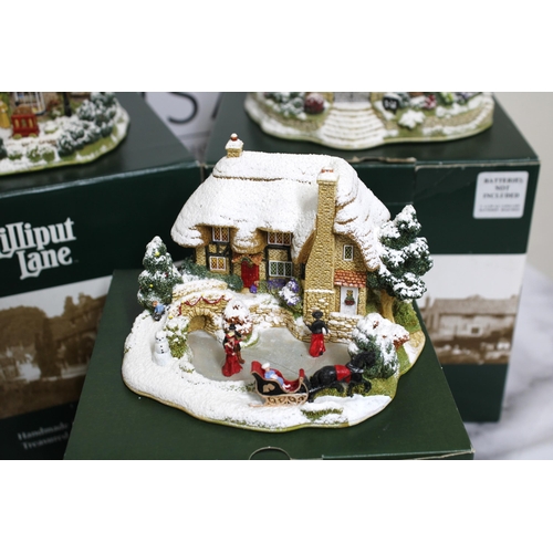 74 - Quantity of Lilliput Lane Collectable Houses with Christmas Themes

Collection Only