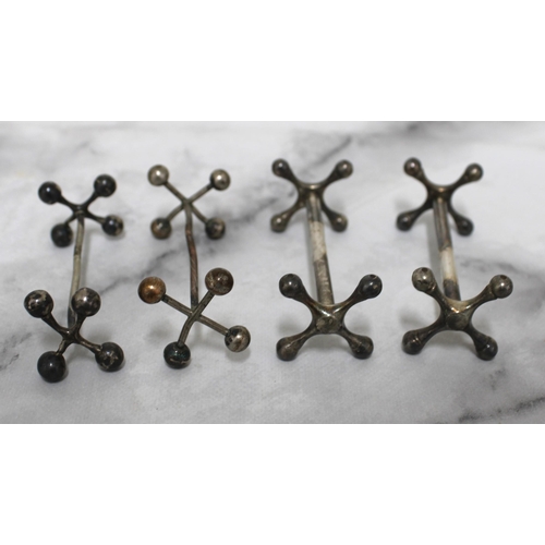 598 - Two Sets of Decorative Cutlery Stands