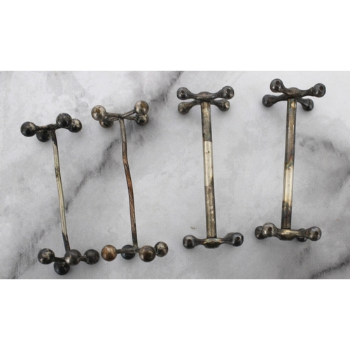 598 - Two Sets of Decorative Cutlery Stands