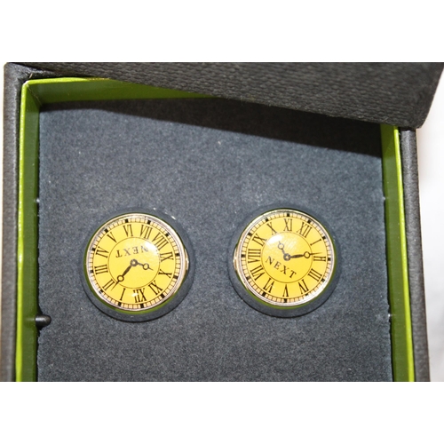 445 - Three Boxed Cufflink Sets