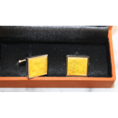 445 - Three Boxed Cufflink Sets