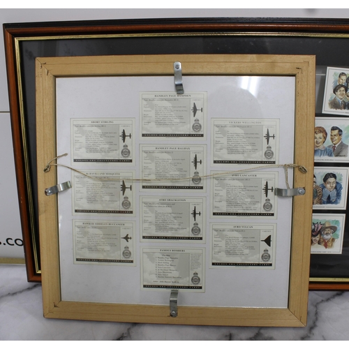 84 - Three Framed Collectable Card Sets 
Collection Only
All Proceeds Go To Charity