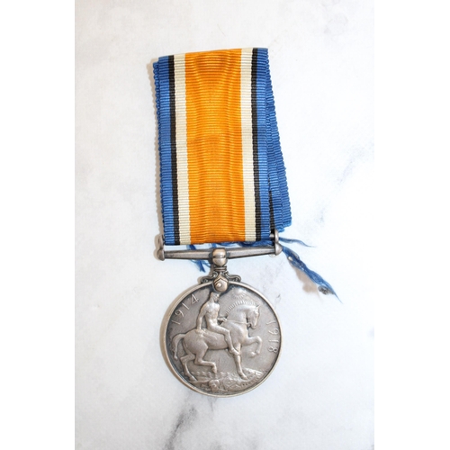 306 - WWI British War Medal - S-26429 PTE. T.A.HOGAN. RIF.BRIG