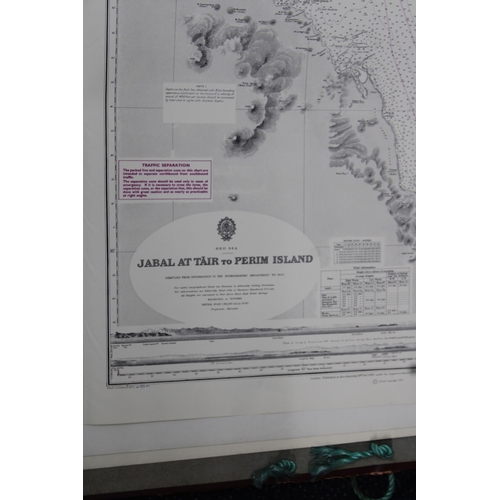 288 - Quantity of Navigation Charts Printed 1960's & 1970's. Covering New Zealand and Scandinavia - 12 Cha... 