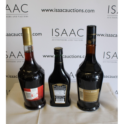 213 - Three Bottles of Cherry Brandy Liqueur

Collection Only