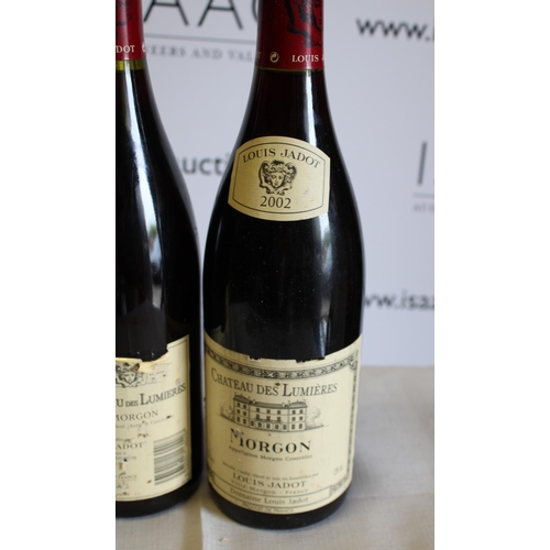 240 - Three Bottles of 2002 Morgon - Louis Jadot - 75cl Collection Only