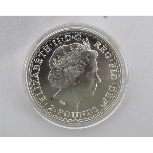 396 - 2010 One Ounce Silver BRITANNIA Coin