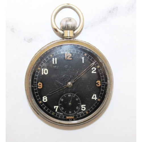 278 - Military Pocket Watch- Untested