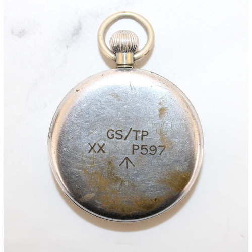 278 - Military Pocket Watch- Untested