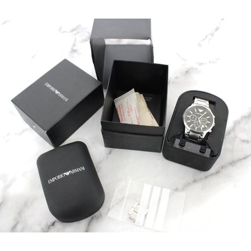 512 - EMPORIO ARMANI BOXED WATCH UNTESTED