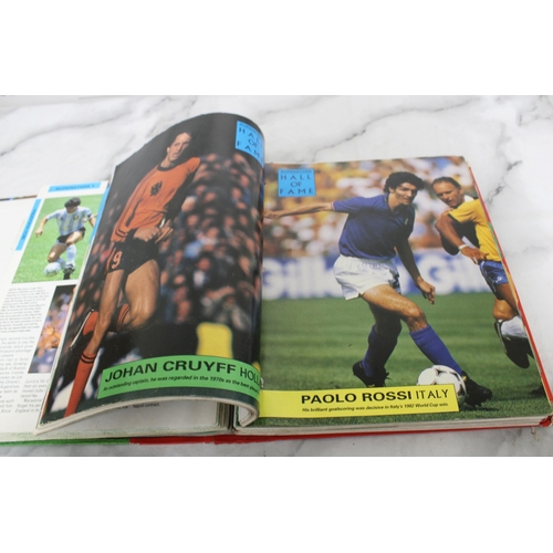 263 - World Cup 90 Folder Containing Collection Of Collectable Sticker Magazines Etc