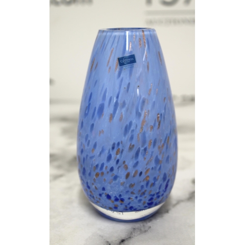 82 - Small Blue & Gold Caithness Vase Height-13cm
Collection Only