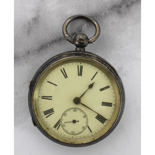 548 - Silver Hallmarked Pocket Watch Untested