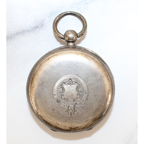 548 - Silver Hallmarked Pocket Watch Untested