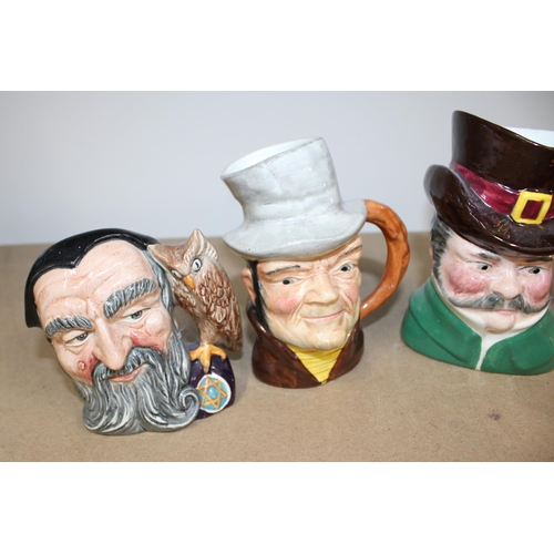 22 - Collection Of Collectable Toby Jugs Inc-Royal Doulton/Sterling & Others
Collection Only