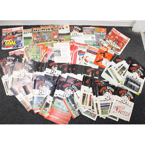 234 - MAN UTD 82-88 All Home Games + Others Programmes Etc