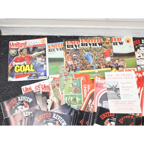 234 - MAN UTD 82-88 All Home Games + Others Programmes Etc