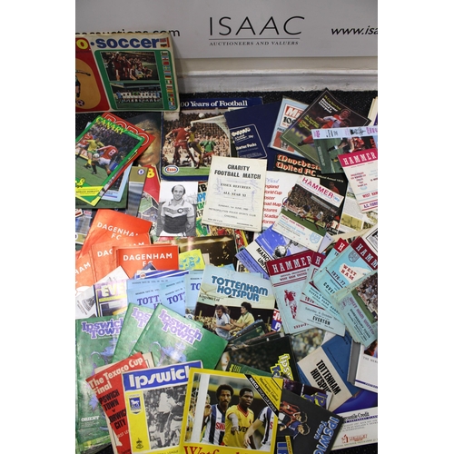 235 - Large Quantity Of Collectable Football Programmes/Booklets/Leaflets/Etc - Domestic Club Matches