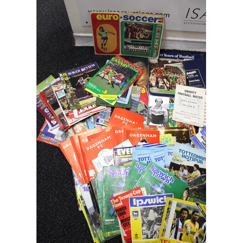 235 - Large Quantity Of Collectable Football Programmes/Booklets/Leaflets/Etc - Domestic Club Matches