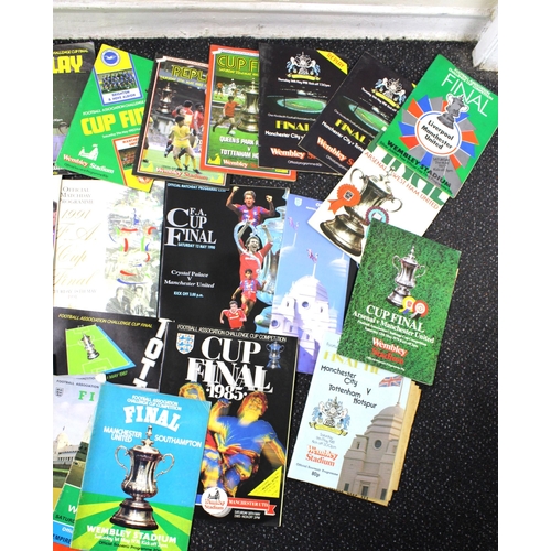 236 - Collection of FA Cup Final Football Programmes

1972 through to 1991 ( including Replays)
Other Date... 