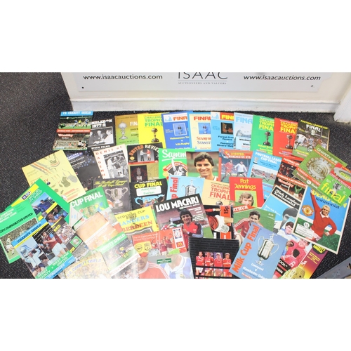 239 - Large Selection Of Collectable Football Programmes - Mainly Charity Shields and League Cup Finals - ... 