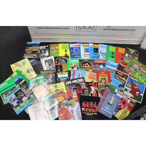 239 - Large Selection Of Collectable Football Programmes - Mainly Charity Shields and League Cup Finals - ... 