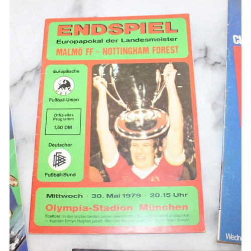 240 - Four European Cup Final Football Programmes

Dates 1977,1978, 1979 and 1991