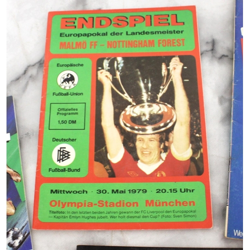 240 - Four European Cup Final Football Programmes

Dates 1977,1978, 1979 and 1991