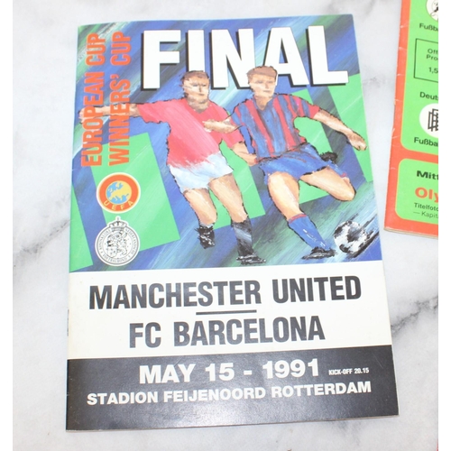 240 - Four European Cup Final Football Programmes

Dates 1977,1978, 1979 and 1991