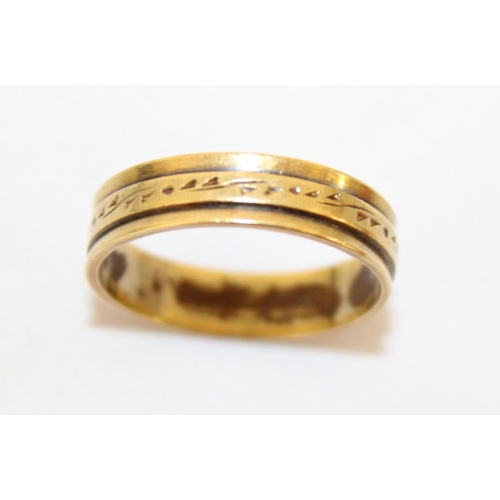 529 - Stamped 18ct Gold Ring Size-Q Total Weight-4.04g
All Proceeds Go To Charity
In A Box