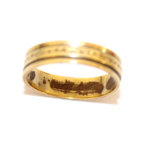 529 - Stamped 18ct Gold Ring Size-Q Total Weight-4.04g
All Proceeds Go To Charity
In A Box