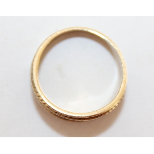 530 - Stamped 9ct Gold Ring Size O Total Weight-5.61g
All Proceeds Go To Charity