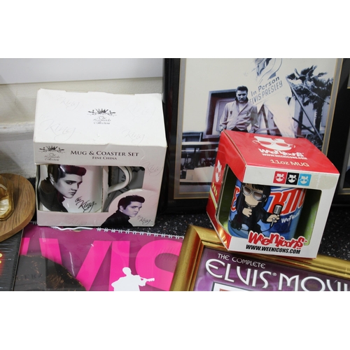 95 - Quantity Of Elvis Memorabilia Some Purchased At Graceland USA
COLLECTION ONLY