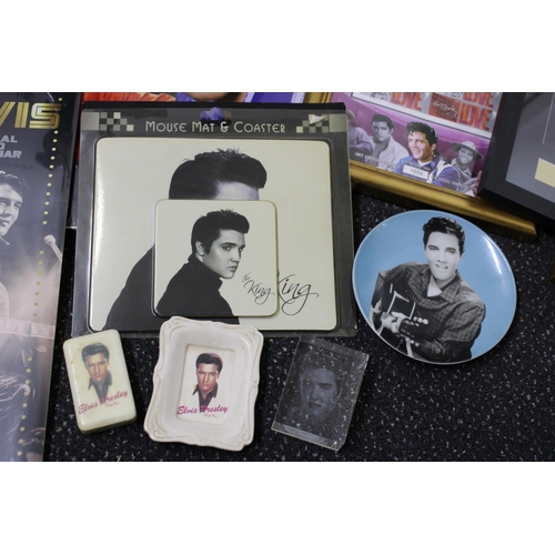 95 - Quantity Of Elvis Memorabilia Some Purchased At Graceland USA
COLLECTION ONLY