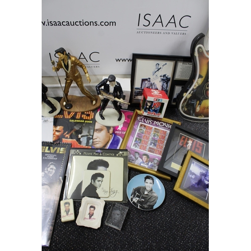 95 - Quantity Of Elvis Memorabilia Some Purchased At Graceland USA
COLLECTION ONLY