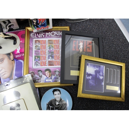 95 - Quantity Of Elvis Memorabilia Some Purchased At Graceland USA
COLLECTION ONLY