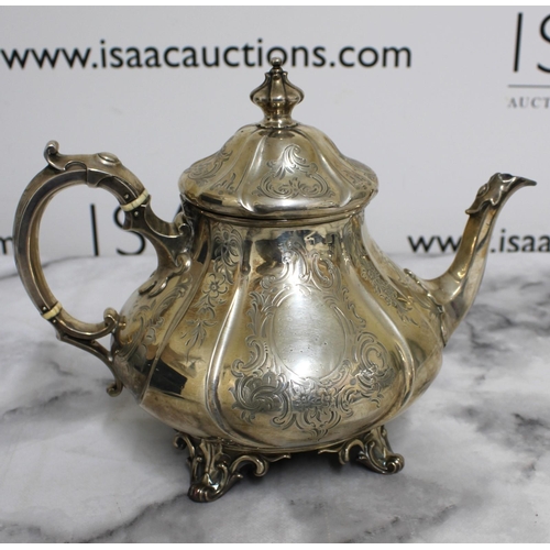 452 - Silver Hallmarked Teapot
Total Weight-685g
Height-20.5cm