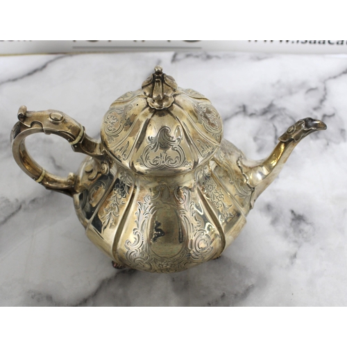 452 - Silver Hallmarked Teapot
Total Weight-685g
Height-20.5cm