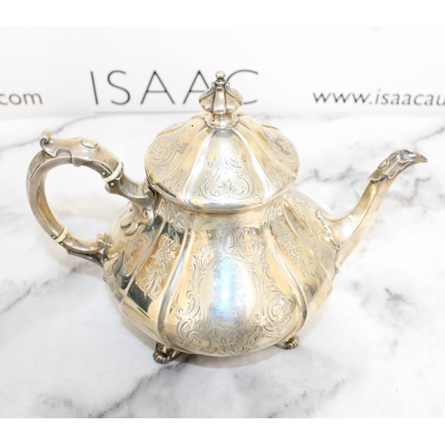 452 - Silver Hallmarked Teapot
Total Weight-685g
Height-20.5cm