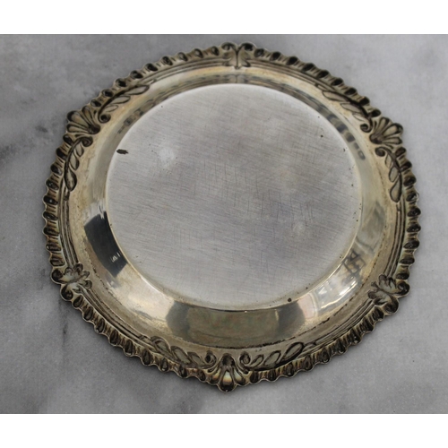 458 - Silver Hallmarked Small Dish
Diameter 9cm