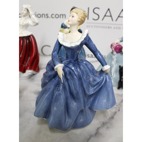 21 - Seven Unboxed Collectable Royal Doulton Lady Figurines
Collection Only