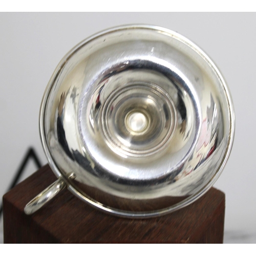 471 - Birmingham Marked Silver Hallmarked Candle Sick Holder
Height 6cm