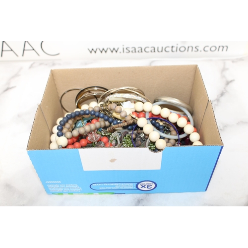 418 - Box Of Mixed Jewellery