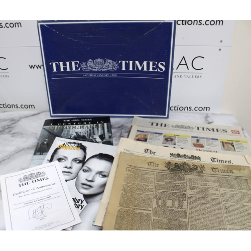 205 - Boxed THE TIMES Millennium Edition