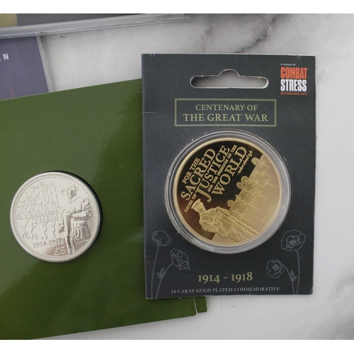 297 - Collectable Military Related Coin Collectors Packs