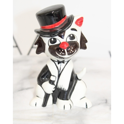 108 - Lorna Bailey Moonlight The Cat Figurine (Frankie Vaughan)
Height 14cm

Collection Only